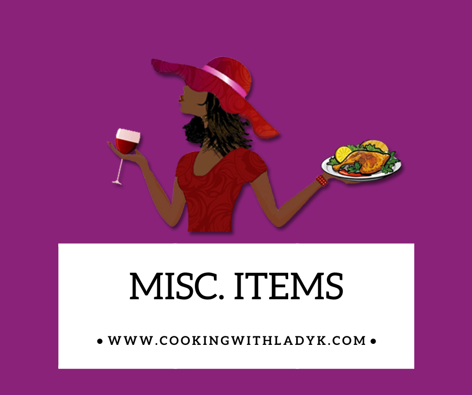 Misc. Fees & Services – Order Online – Lady K's Catering, LLC