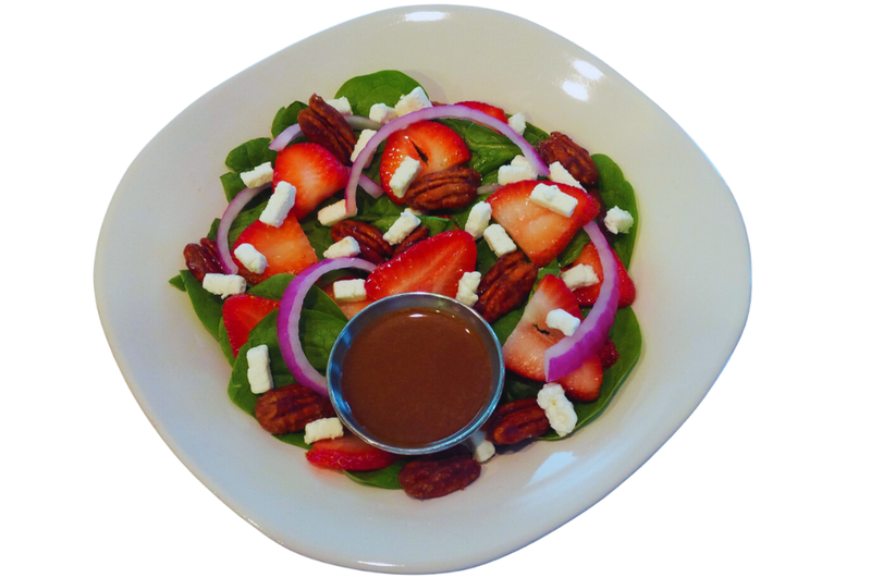 Baby Spinach &amp; Strawberry Salad