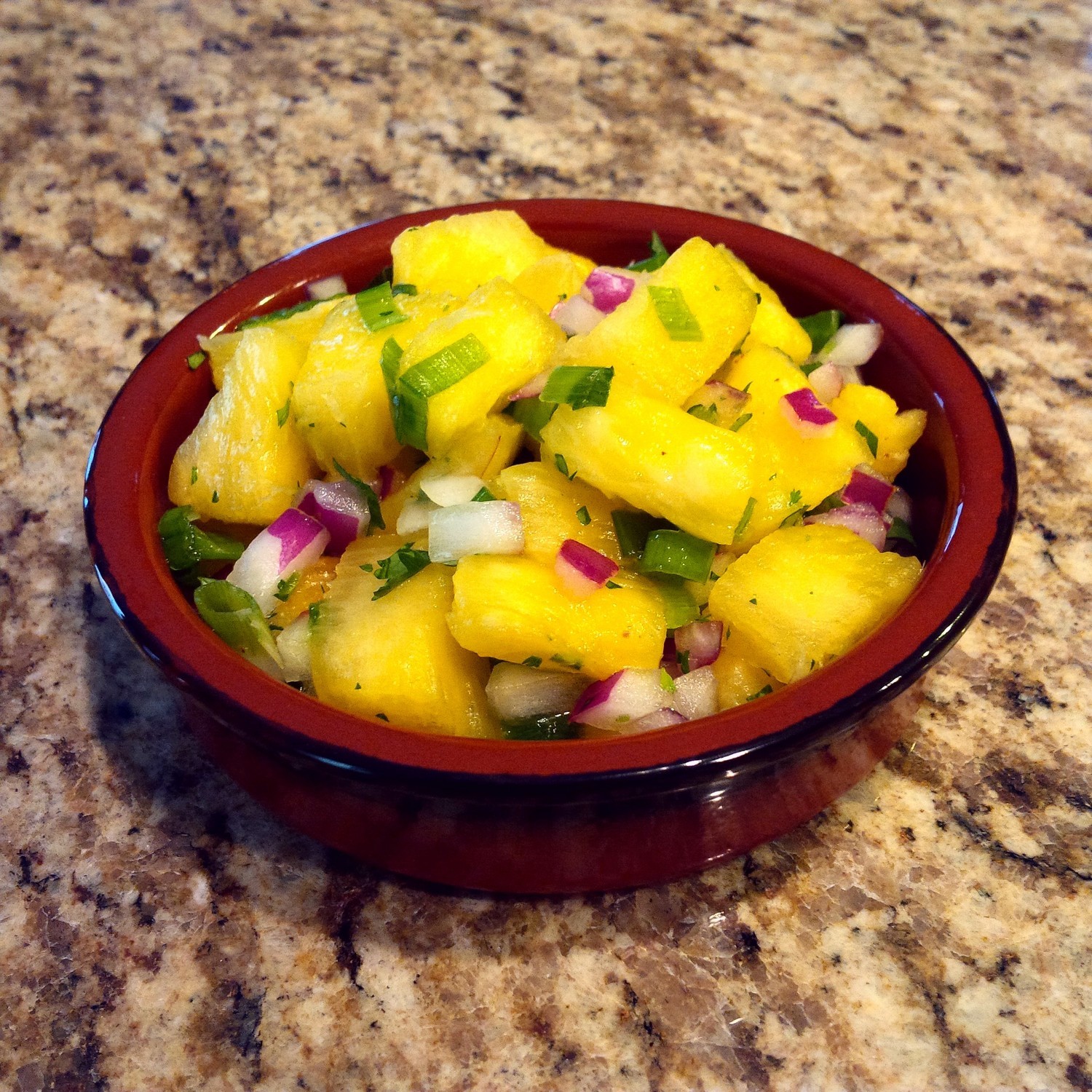 Organic Pineapple Salsa