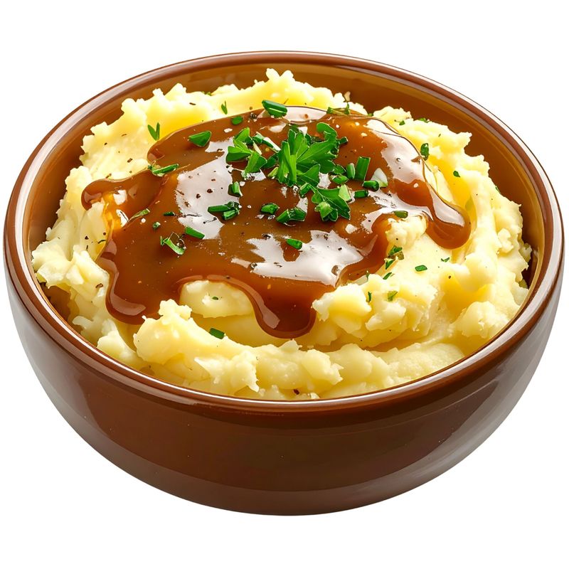 Mashed Potatoes &amp; Gravy