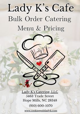 Bulk Order Catering (Delivery / Drop-Off Service)