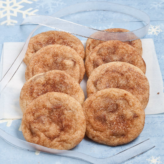 Homemade Snickerdoodle Cookies
