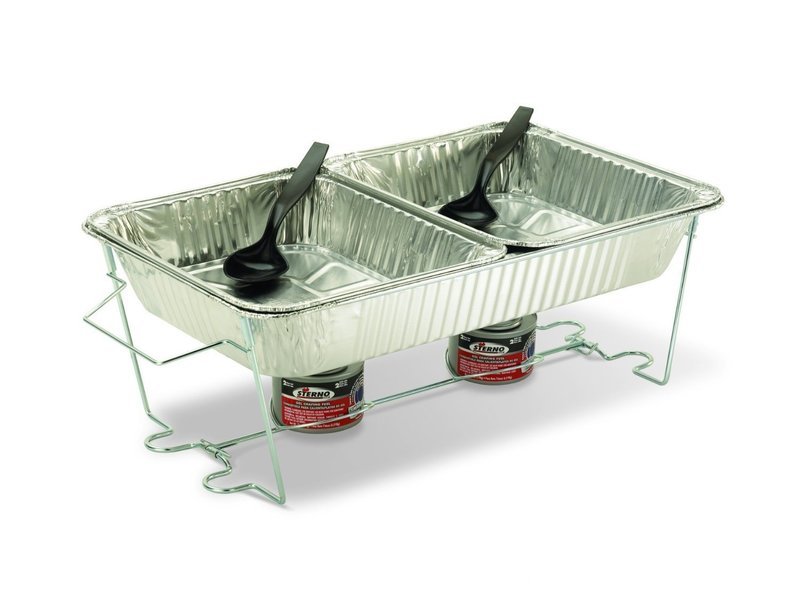 Bulk Order Catering | Wire Chafing Rack with 2-Hour Sternos