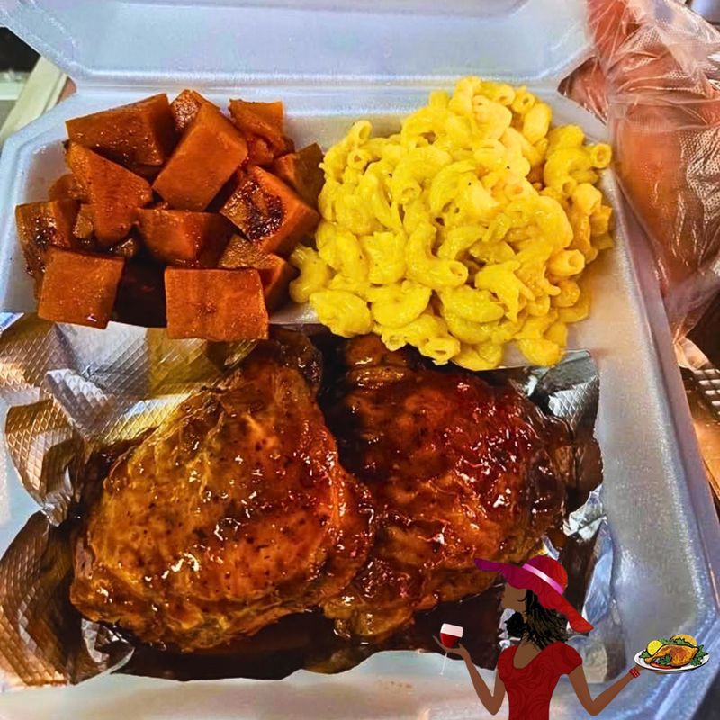 Combo Meal #2 - Peach N' Bourbon Chicken