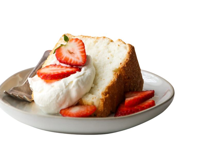 Strawberry Angel Food Cake (Whole Cake)