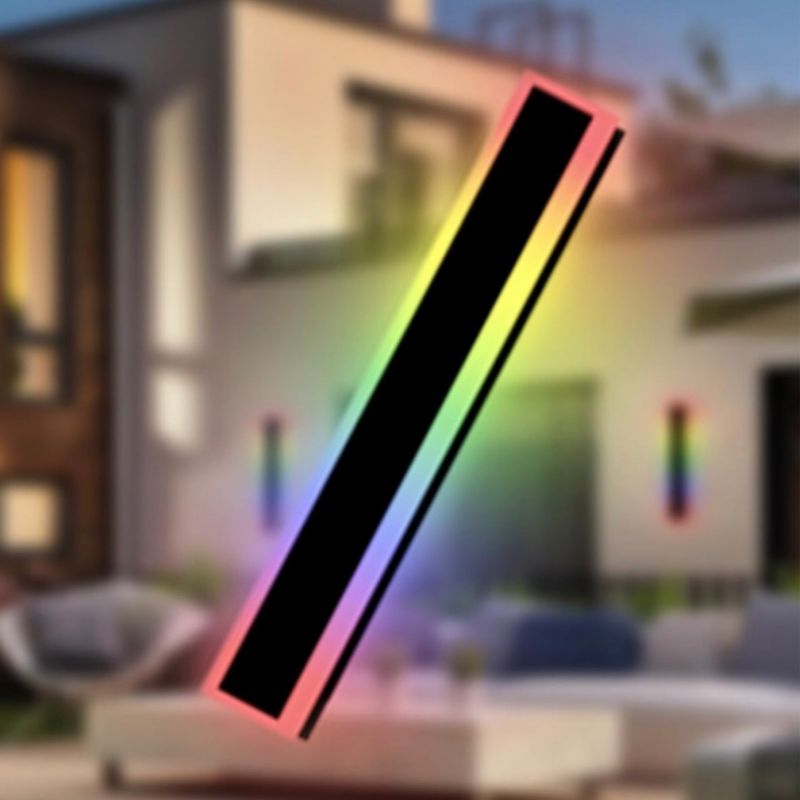 23” Outdoor Modern LED Wall Light (Disco)