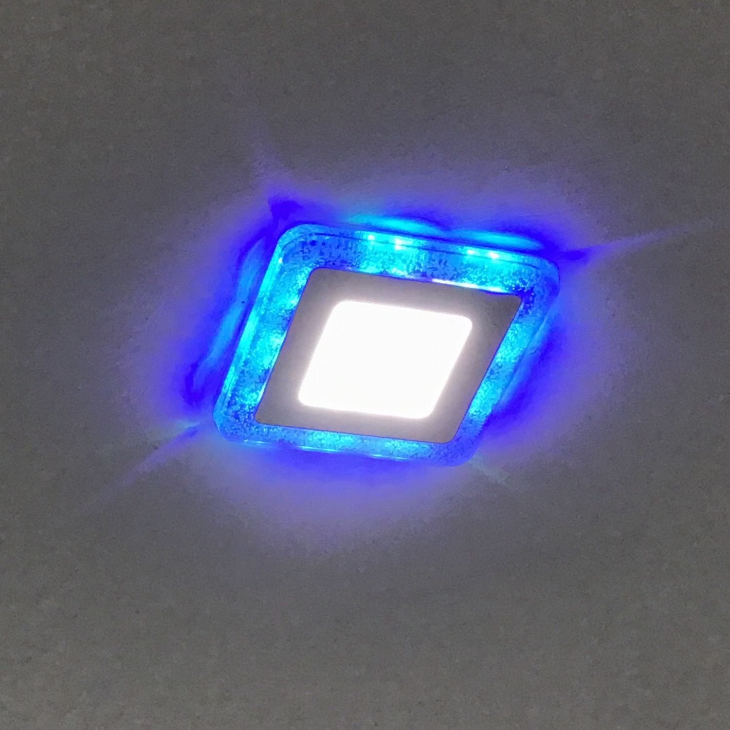 Flat Panel 3 x 3 Coloured Light recessed