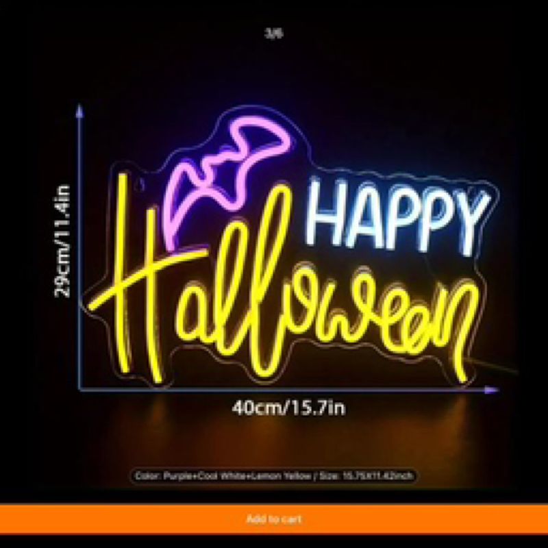 Happy Halloween Sign