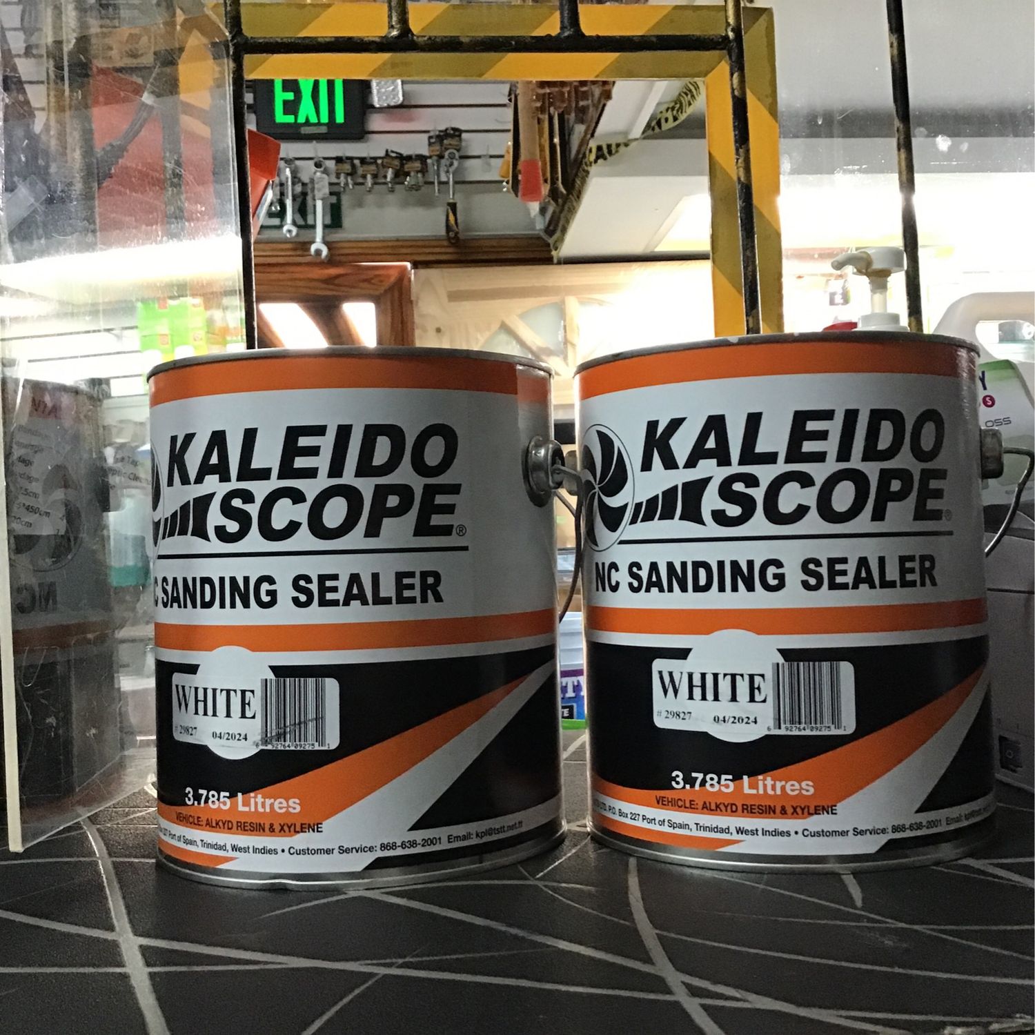 Sanding Sealer White Kaleidoscope