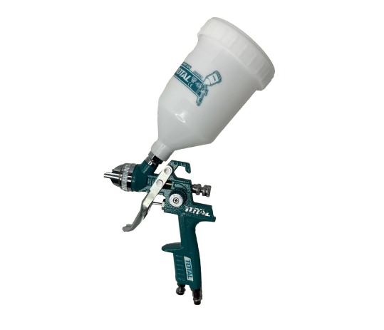 Total - Spray gun 1.4mm 2-3.5 Bar (29-50.8PSI) 600CC HVLP