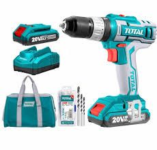 Total Cordless impact Drill 20v - 3/8”
