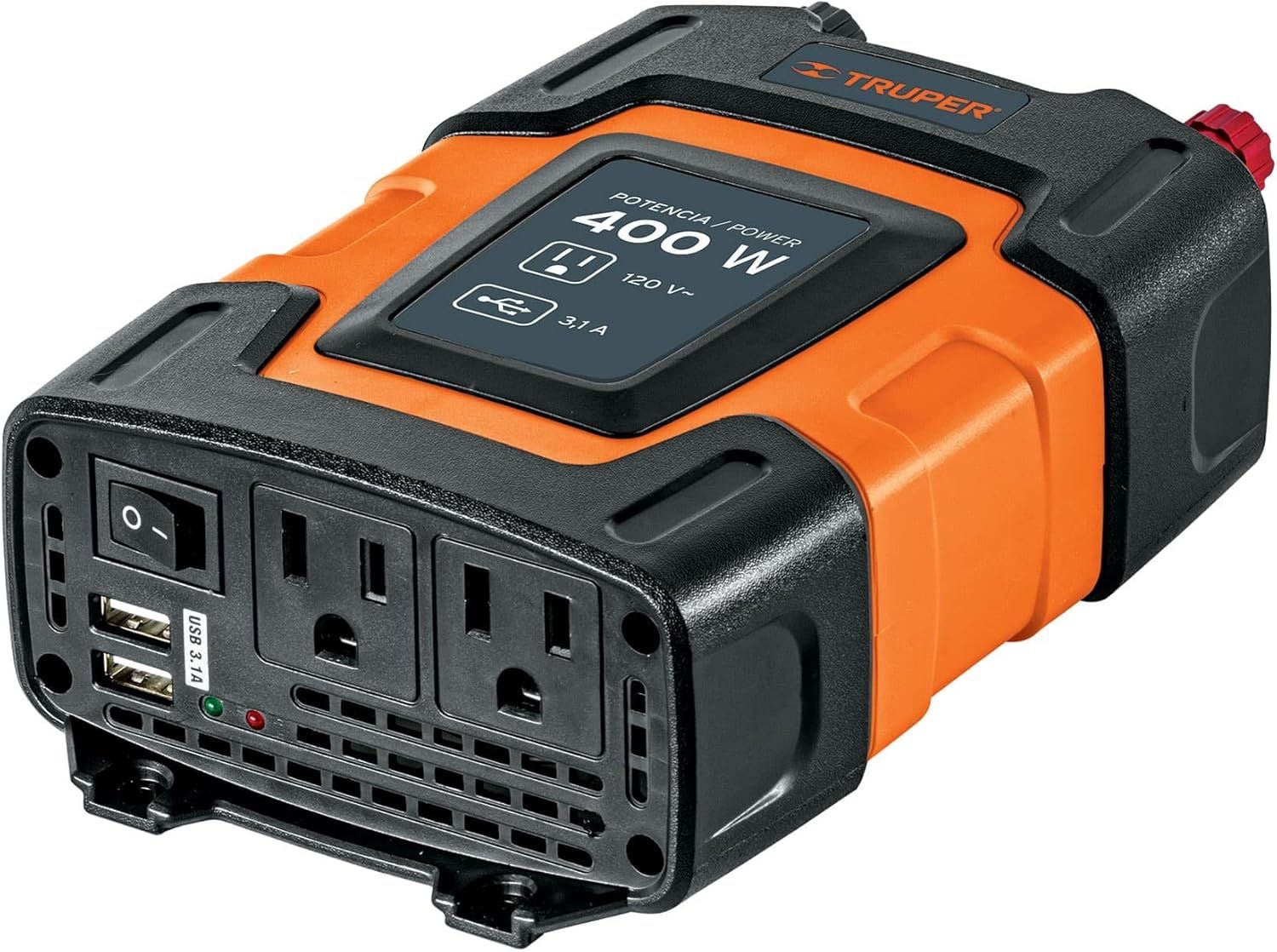 Dual power inverter 400W Truper
