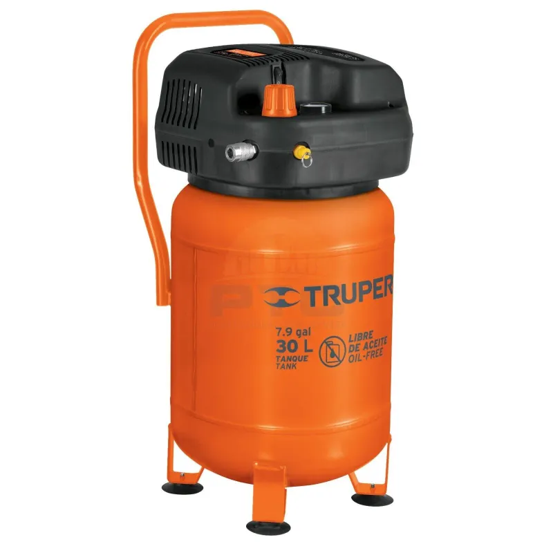 30L (7.9 Gall.) Air Compressor - Truper - oil free 6 months warranty