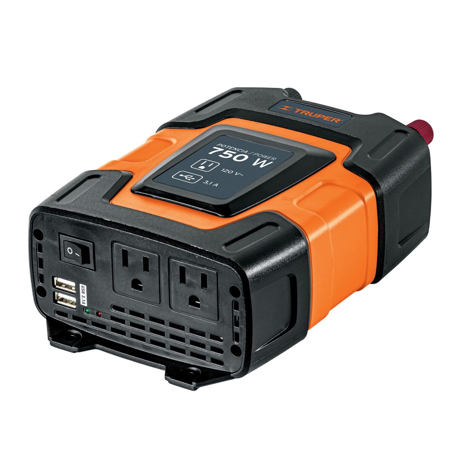 Dual power inverter 750W Truper