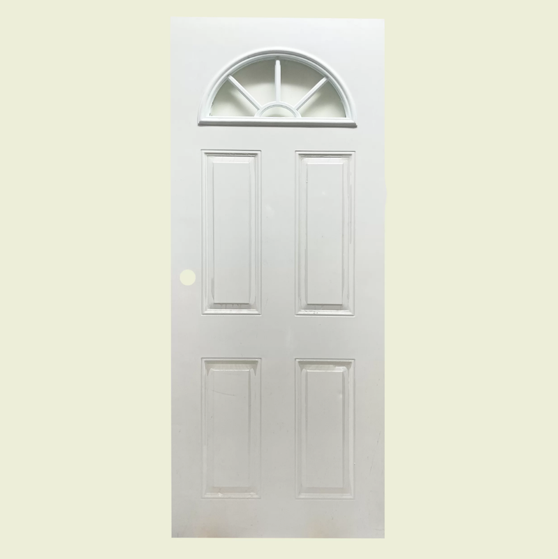 Steel Arch Door 36 X 80