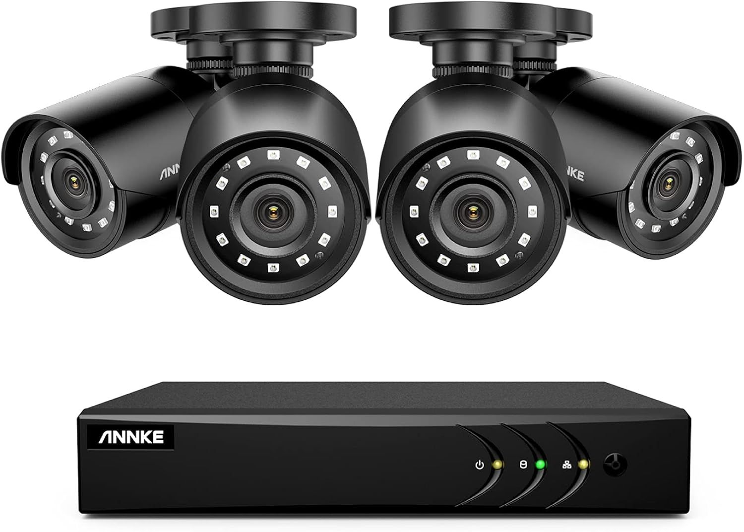 Camera Black - Sannce - includes 1TB Hard drive