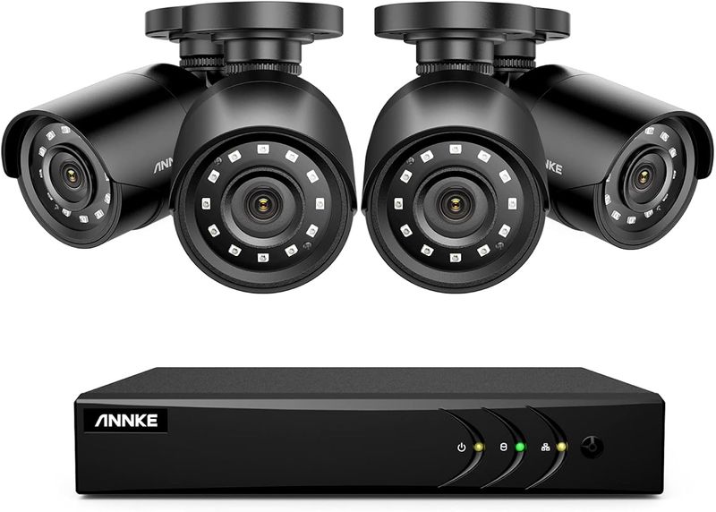 Camera Black - Sannce - includes 1TB Hard drive