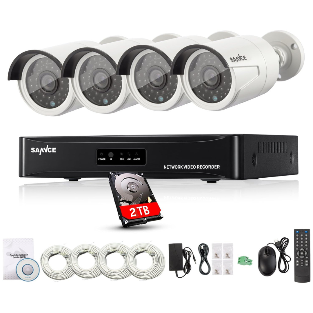 Camera Sannce HD 960P with 2TB Hard Drive