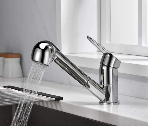 Single Handle Pull Out Kitchen Mixer Faucet