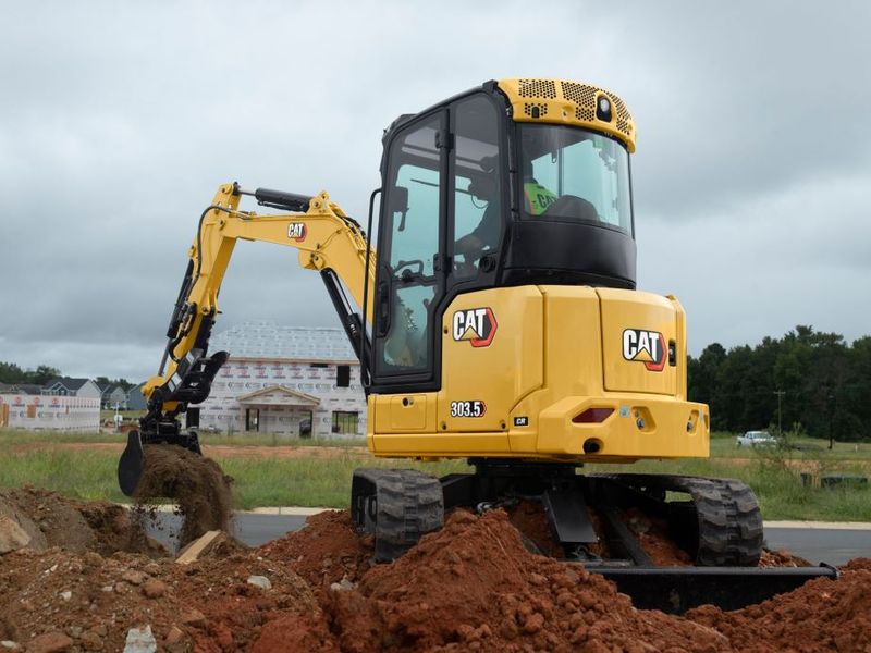 Mini Excavator 303.5 CR (Including 9 attachments)