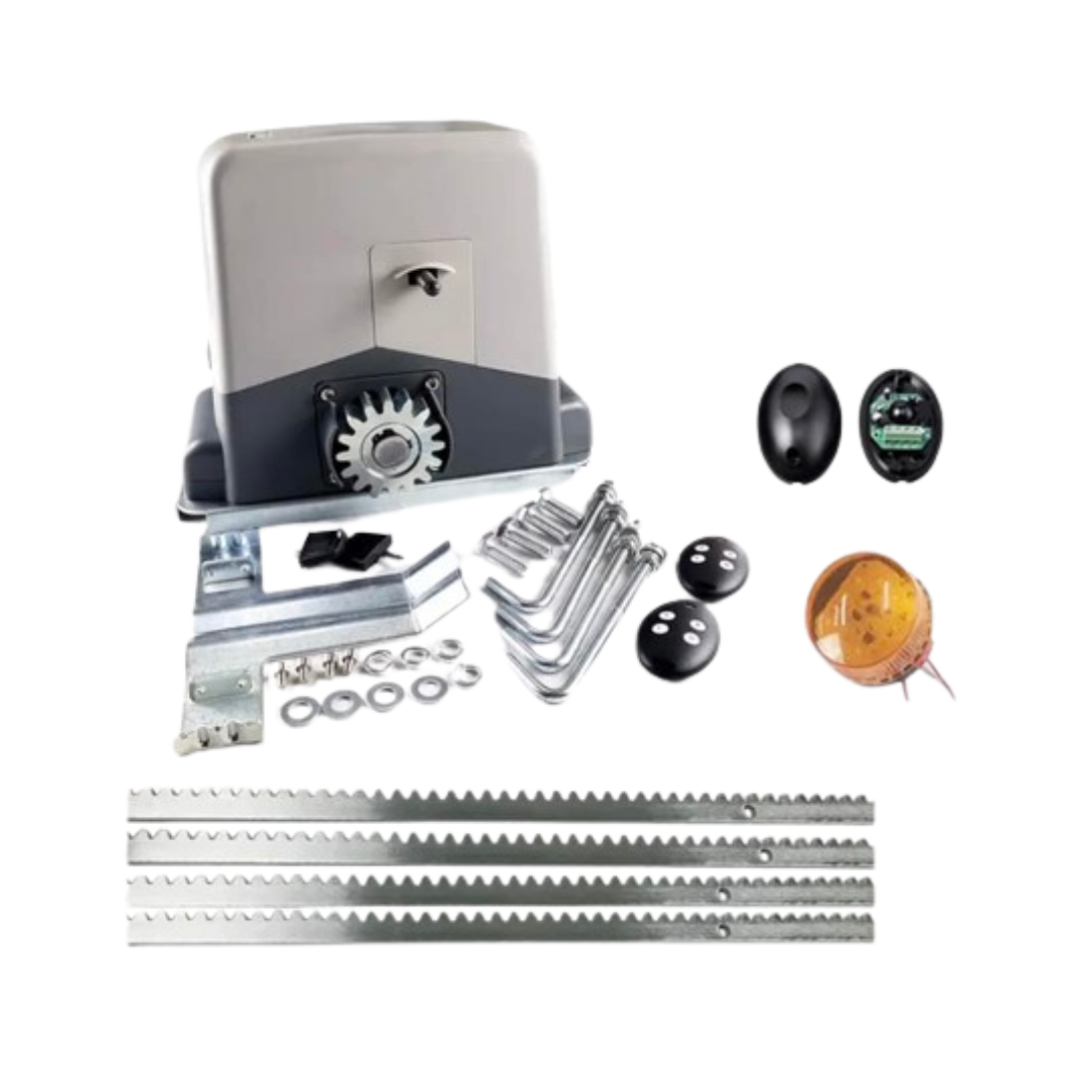Gate Motor - sliding without installation and remote - 1 - tonne - Arm strong