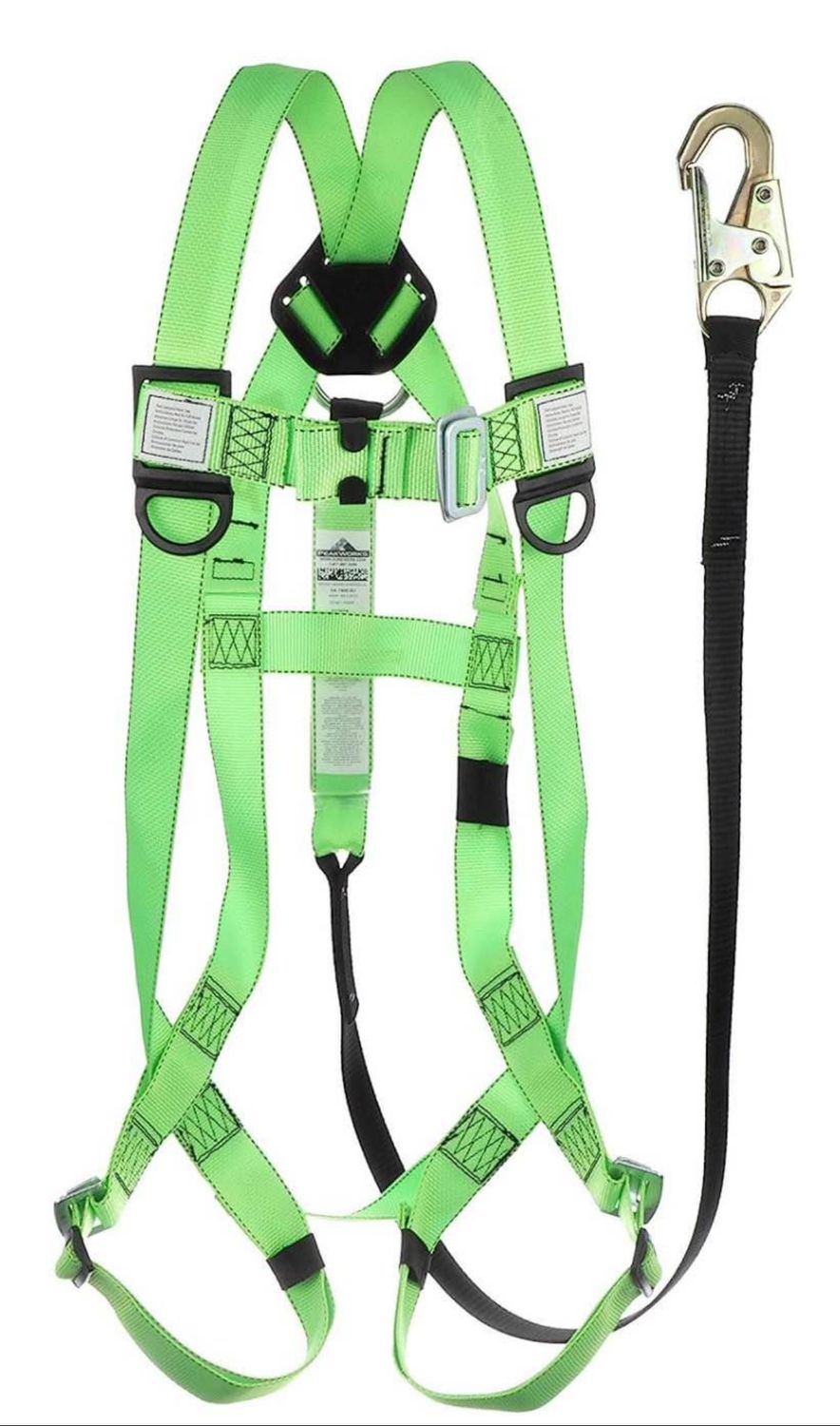Full body safety Harness - (5000lbs.) with lanyard 