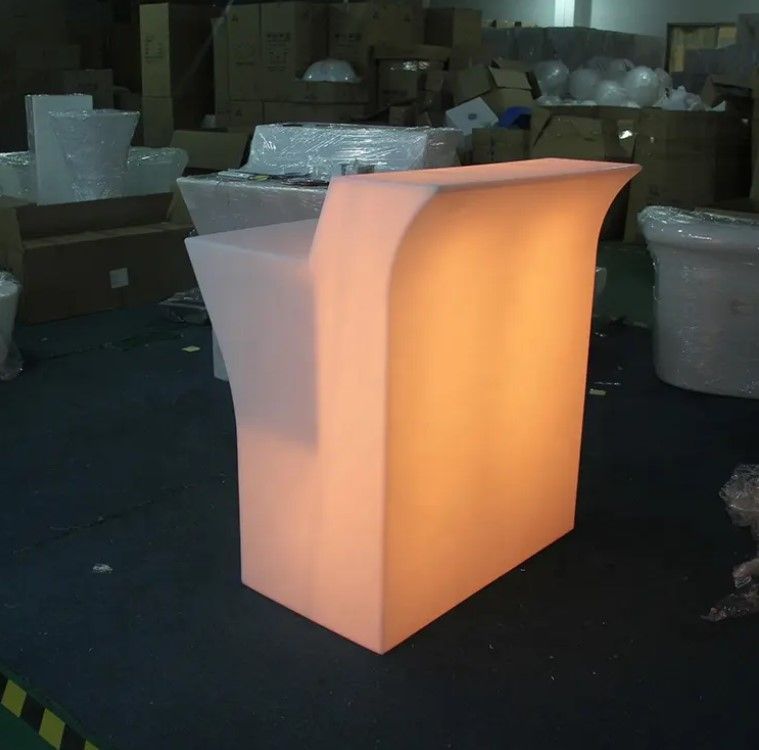 Led Desk L90 x W80 x H110cm