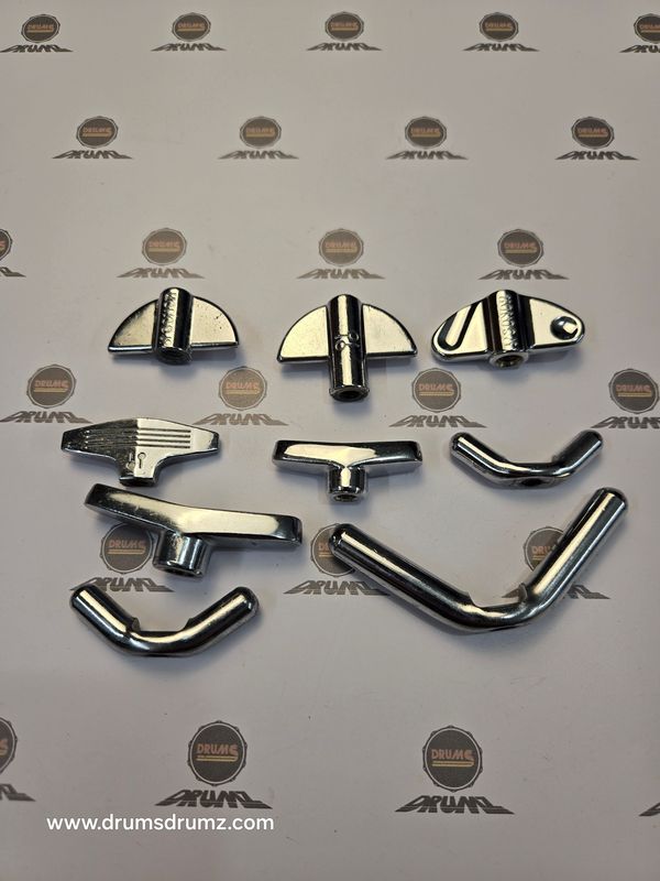 Wing nuts, nuts, washers