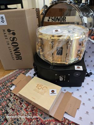 SONOR 150th Anniversary Cast Bronze Snare 14x8&quot;