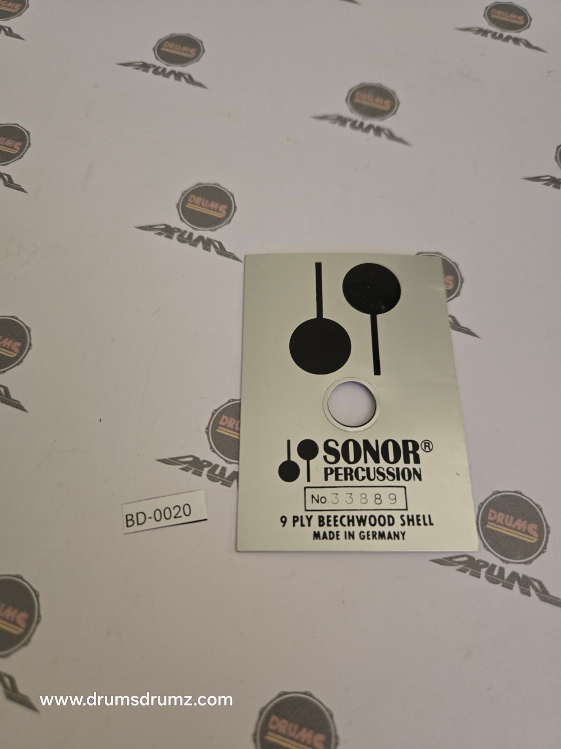 SONOR Silver Phonic Badge, 80s