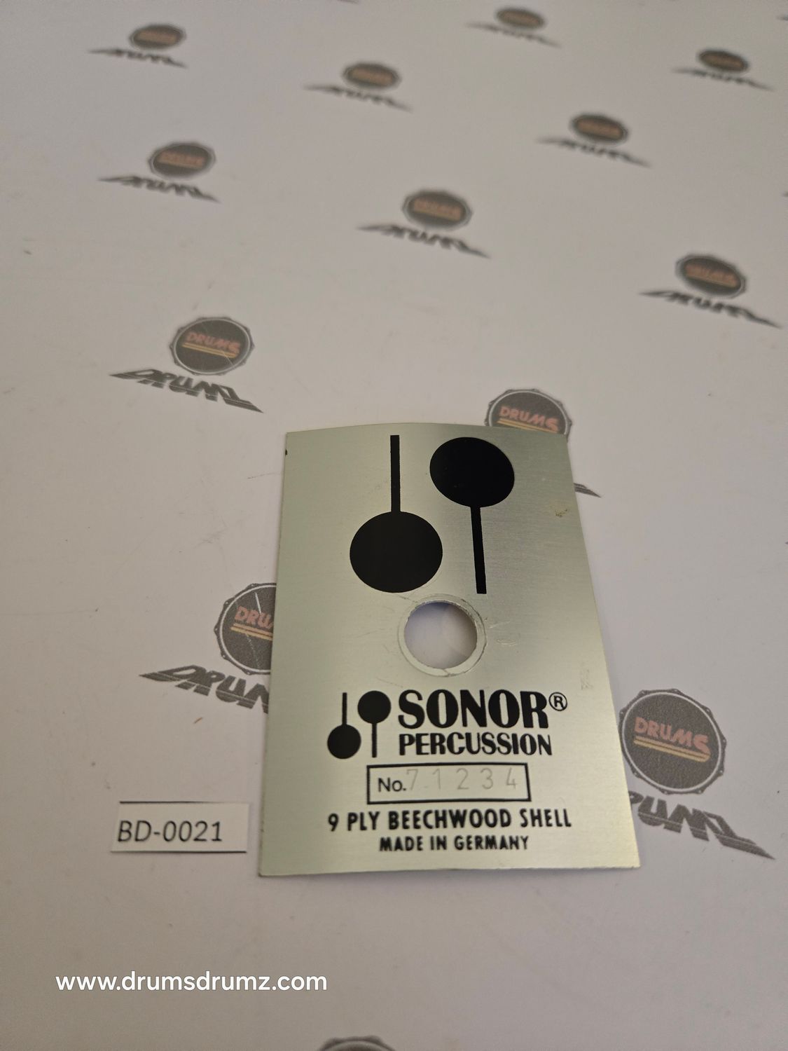 SONOR Silver Phonic Badge, 80s