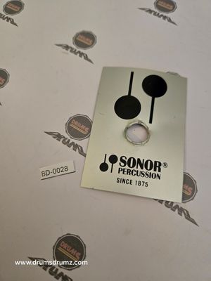 SONOR Percussion Badge, 80s