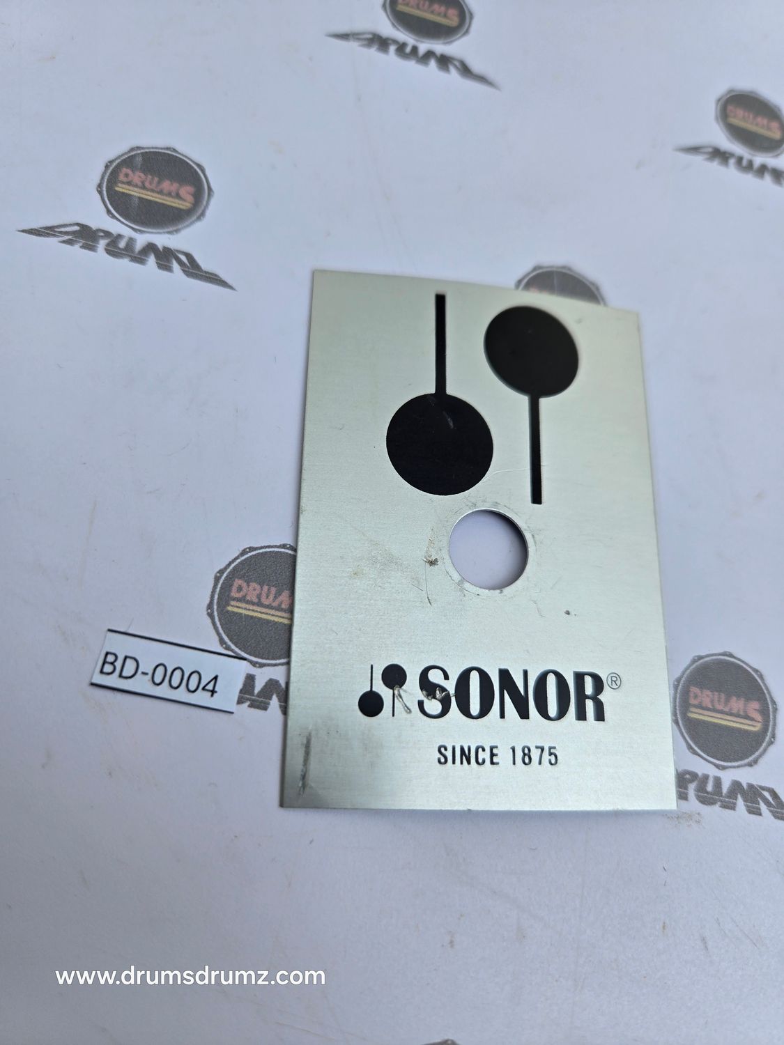 SONOR Since 1875 Silver Badge, 80s