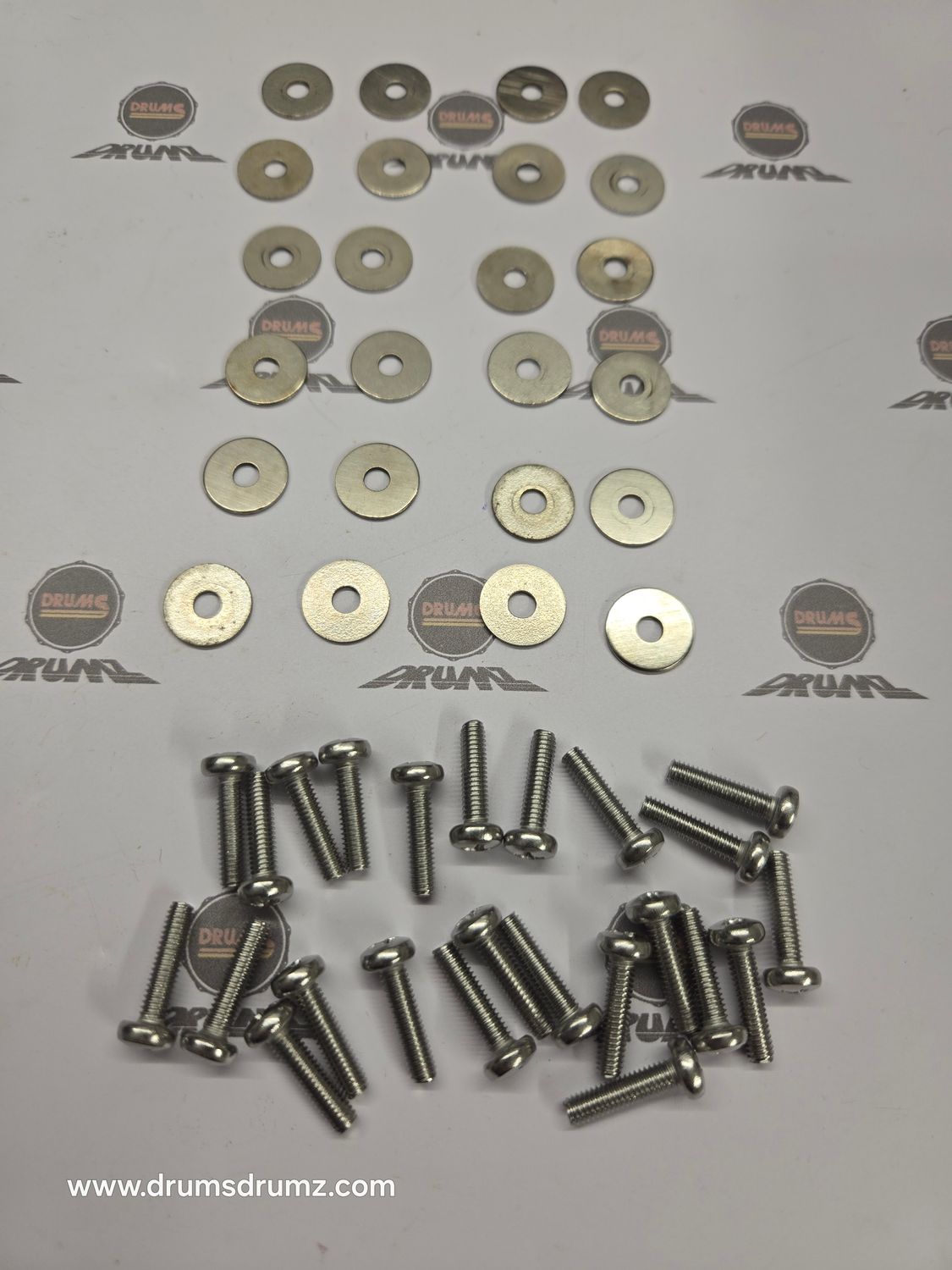 SONORLITE Rack tom lug screw and washer, set of 24