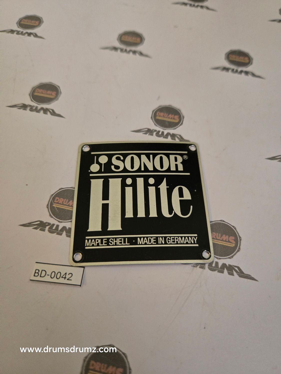 SONOR Hilite Badge, without Serial nr