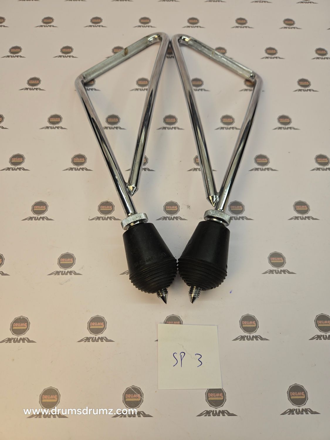 SONOR Phonic 80s Hilite, Lite Bass Drum Spurs, pair (#1)