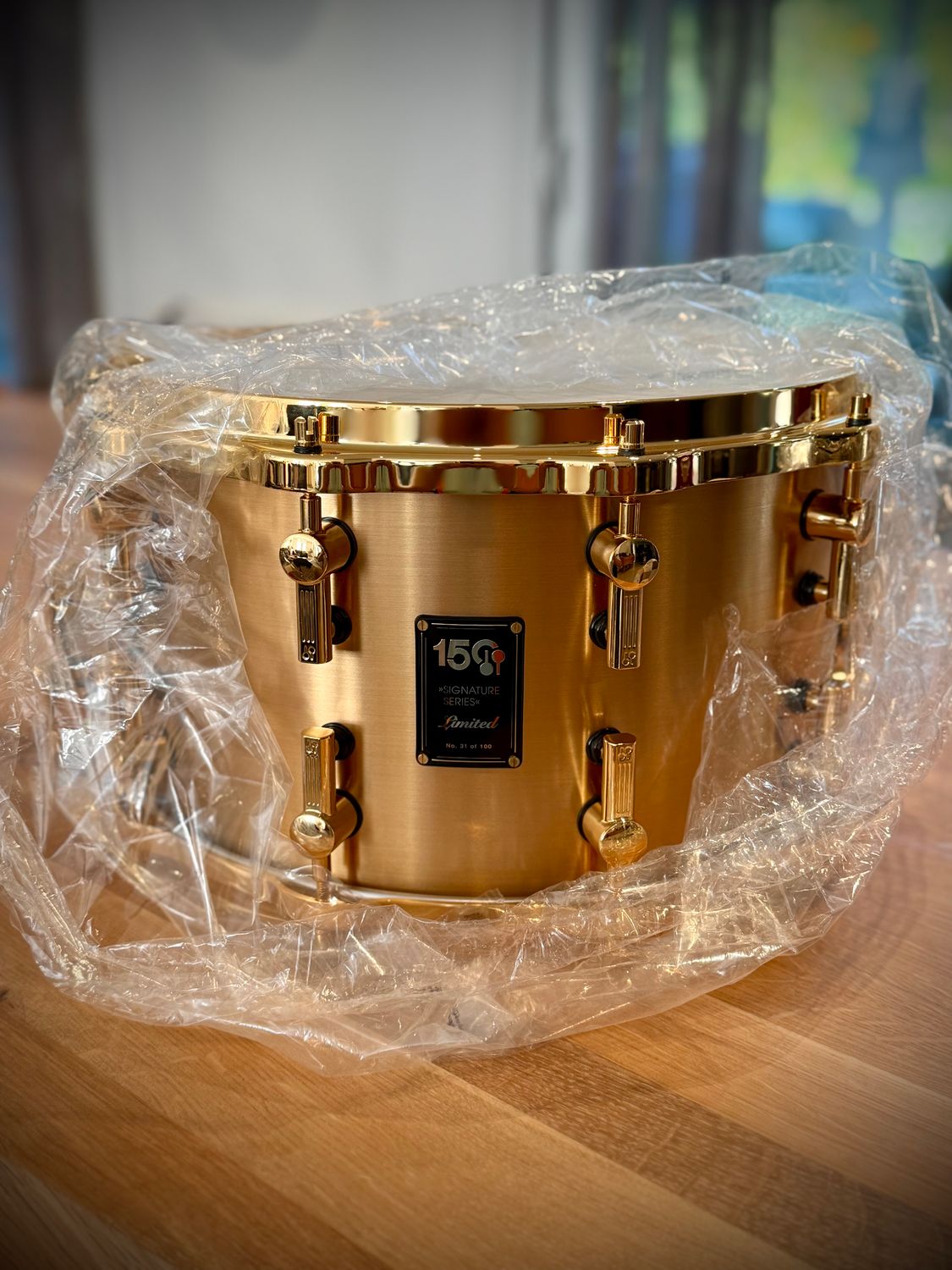 SONOR 150th Anniversary Cast Bronze Snare 14x8&quot;