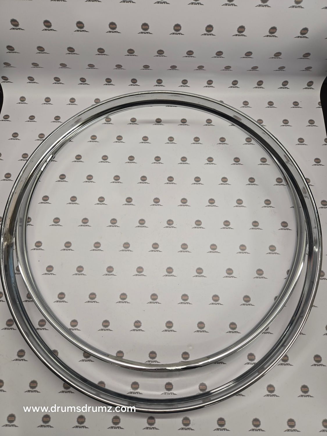 SONOR Vintage Bass Drum Hoop 22&quot; Pair, Ferromanganese