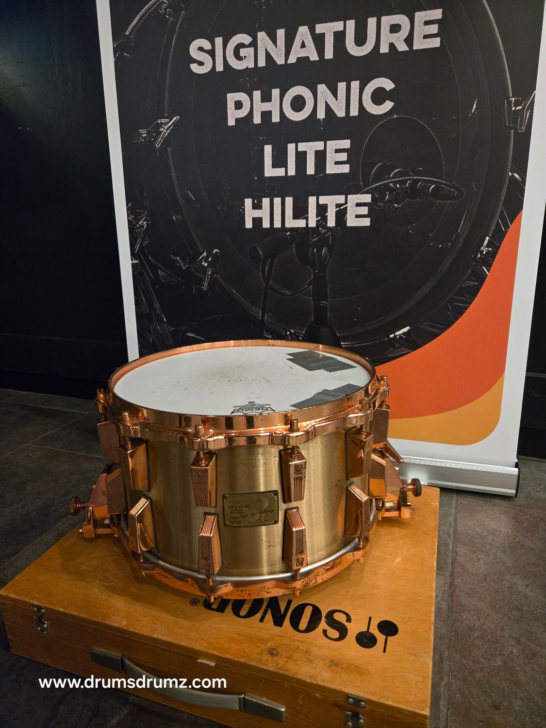 SONOR HLD 590 Bell Bronze Snare Drum