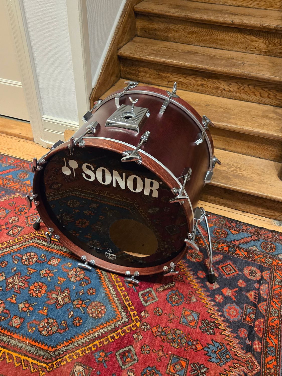 SONOR Performer Mahogany Veneer 22x16" Bass Drum