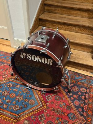 SONOR Performer Mahogany Veneer 22x16" Bassdrum
