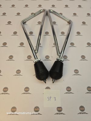 SONOR Phonic 80s Hilite, Lite Bass Drum Spurs, pair (#1)