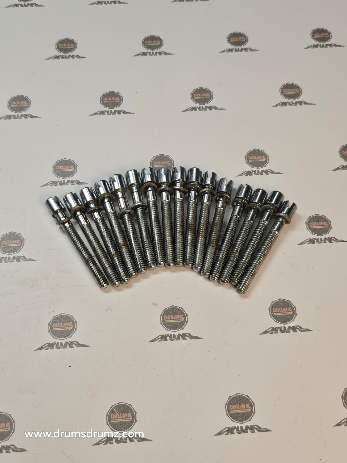 SONOR 55 mm slotted 1/4 tension rod Set of 16