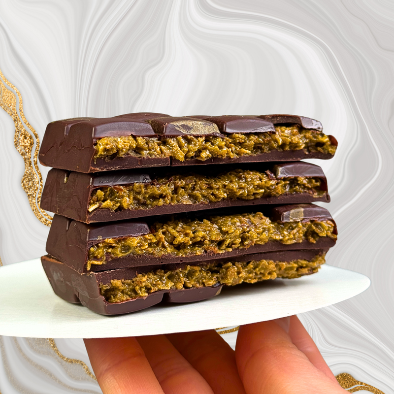 Vegane und Zuckerfreie Schokolade
