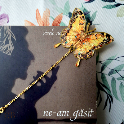 Semn de carte - Fluture de Floare Regal