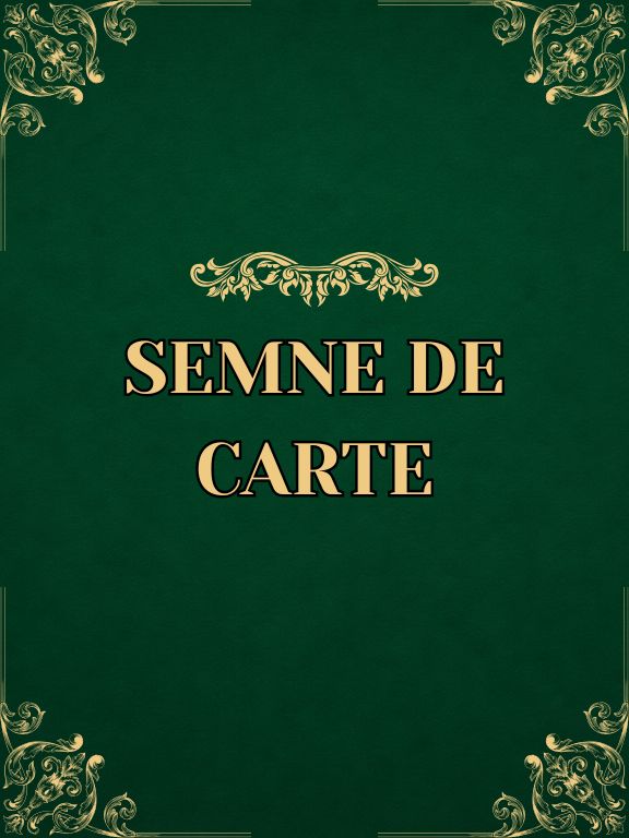 SEMNE DE CARTE