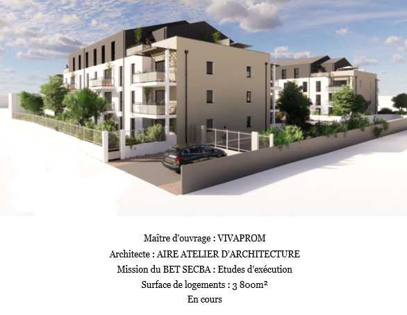 Construction de 2 immeubles de 27 appartements "Résidence Alter Ego" à Poitiers (86)