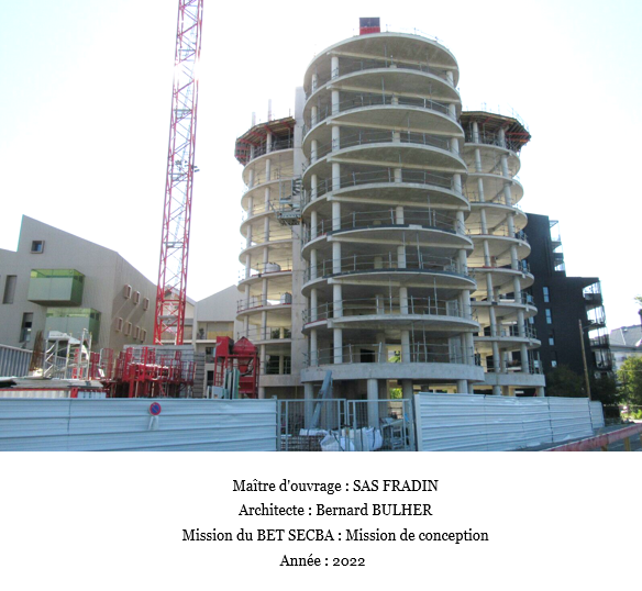 Construction de 114 logements collectifs à Bordeaux (33)