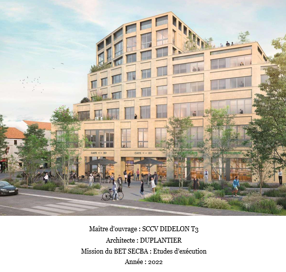 Construction d'un immeuble de commerces, bureaux et logements à Angoulême (16)