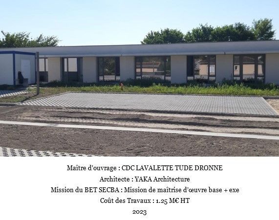 Restructuration et extension de la maison de santé à Montmoreau (16)